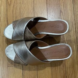 Coach Wedge Sandals